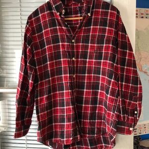 Classic vintage flannel shirt